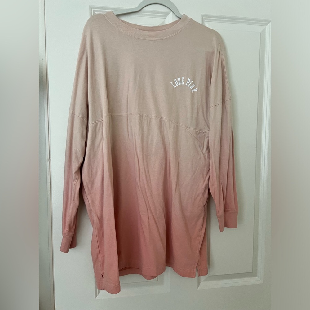 PINK shirt dress